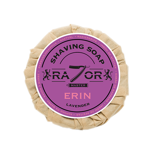 Razor Master Rasierseife 80g Duft: ERIN (Lavendel)