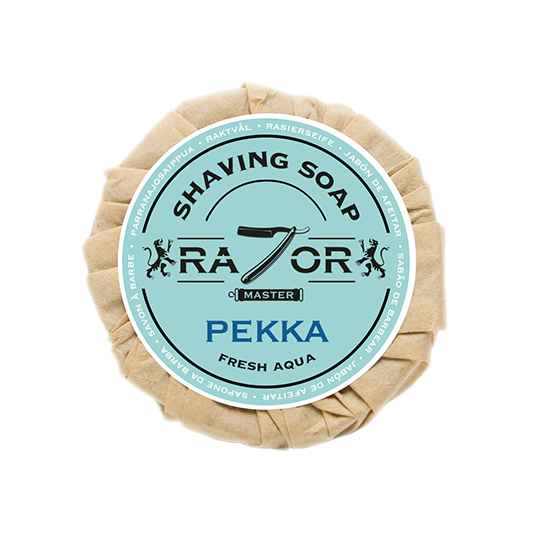 Razor Master Rasierseife 80g Duft: PEKKA (Fresh Aqua)
