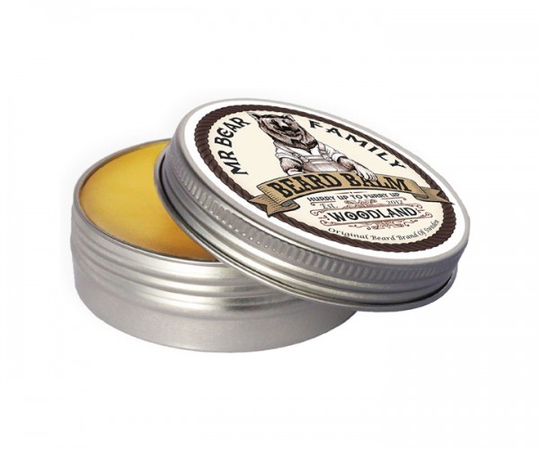 Mr Bear Family Beard Balm (Bart Balsam) 60 ml - Duft: Woodland