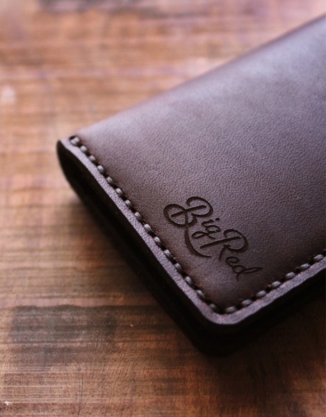 Big Red Bi-Fold Wallet / Brieftasche - Farbe: Walnut