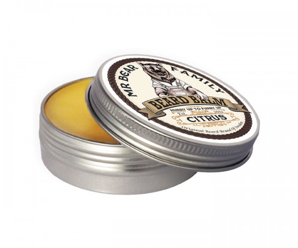 Mr Bear Family Beard Balm (Bart Balsam) 60 ml - Duft: Citrus