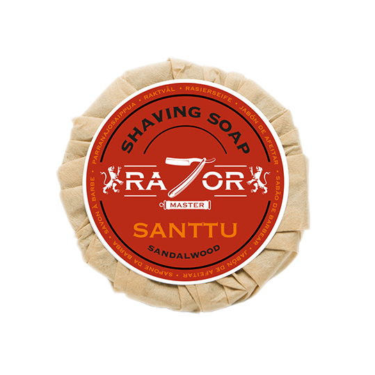 Razor Master Rasierseife 80g Duft: SANTTU (Sandelholz)