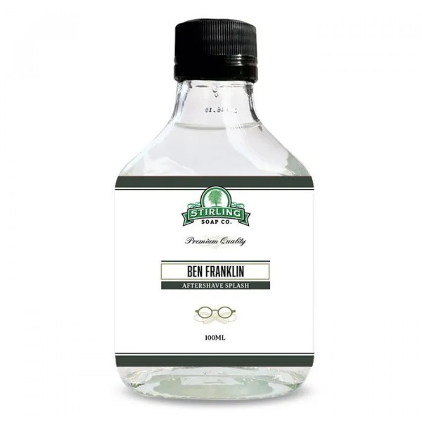 Stirling Soap Company - Aftershave Splash Ben Franklin 100 ml