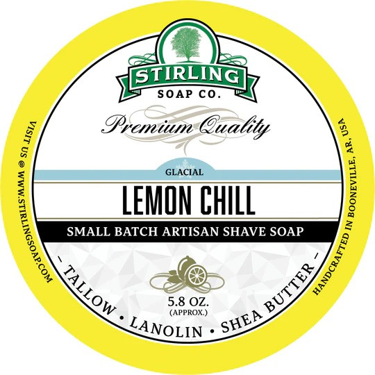 Stirling Soap Company - Rasierseife Lemon Chill Glacial 170 ml