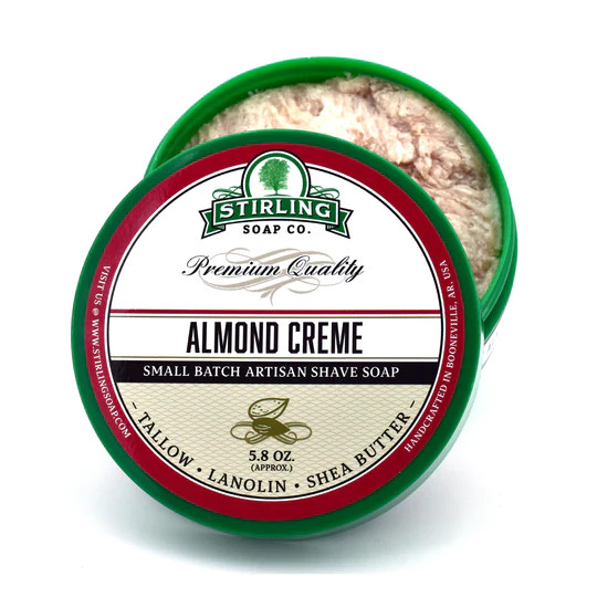 Stirling Soap Company - Rasierseife Almond Creme 170 ml