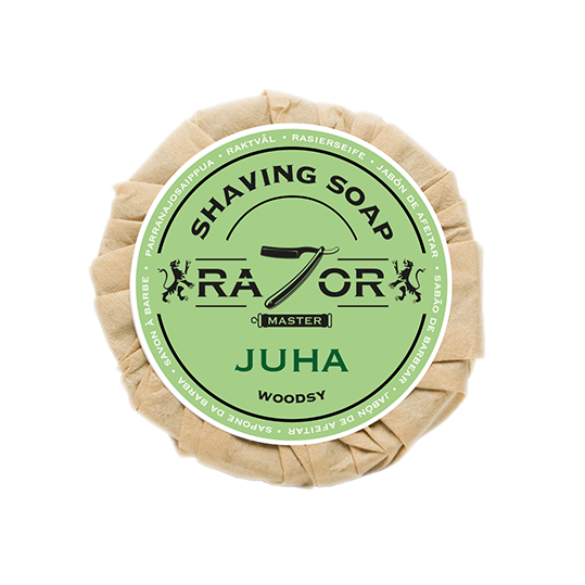 Razor Master Rasierseife 80g Duft: JUHA (exotisch holzig)