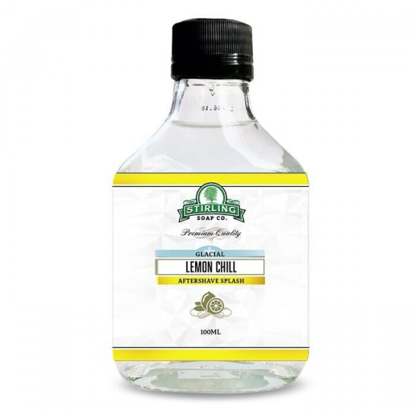 Stirling Soap Company - Aftershave Splash Lemon Chill Glacial 100 ml