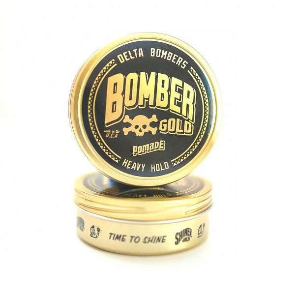 Shiner Gold DELTA BOMBER Pomade Heavy Hold 112g