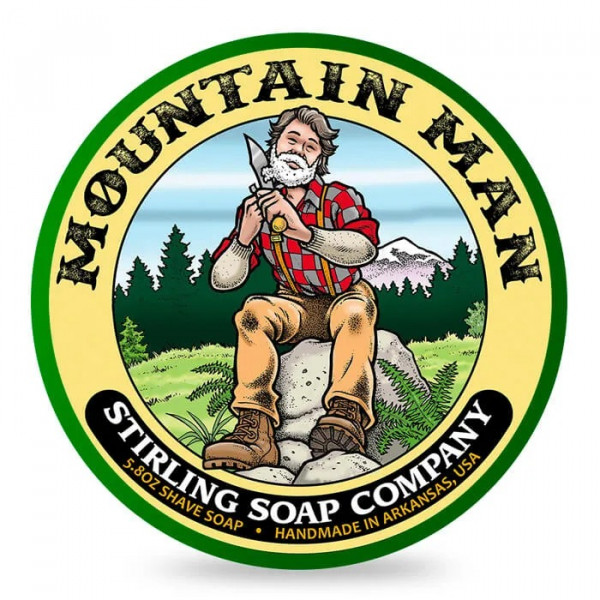 Stirling Soap Company - Rasierseife Mountain Man 170 ml
