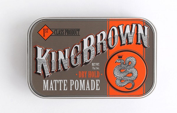 King Brown Matte Pomade 75g