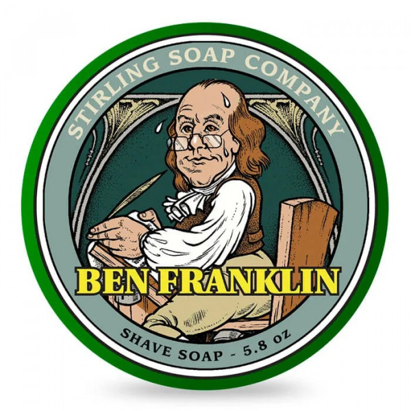 Stirling Soap Company - Rasierseife Ben Franklin 170 ml