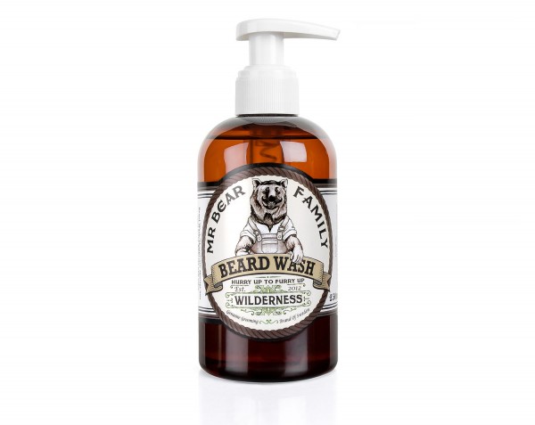 Mr Bear Family Beard Wash (Bartseife) 250 ml - Duft: Wilderness