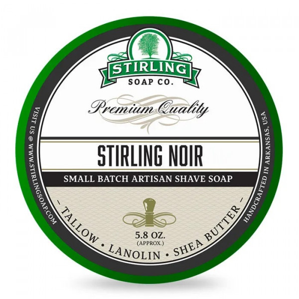 Stirling Soap Company - Rasierseife Stirling Noir 170 ml