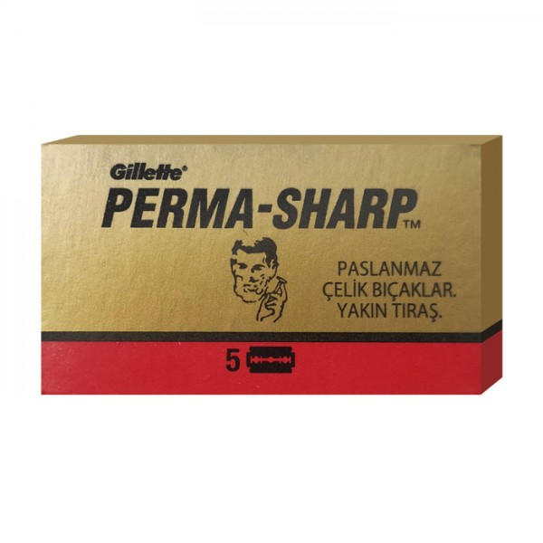 Rasierklingen Perma-Sharp 5 Stk (=1 Pkg)