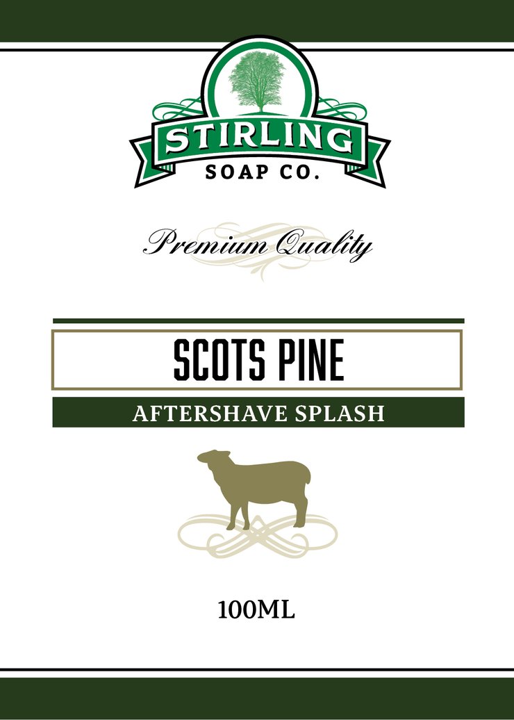 Stirling Soap Company Aftershave Splash Scots Pine 100 ml Hairbase