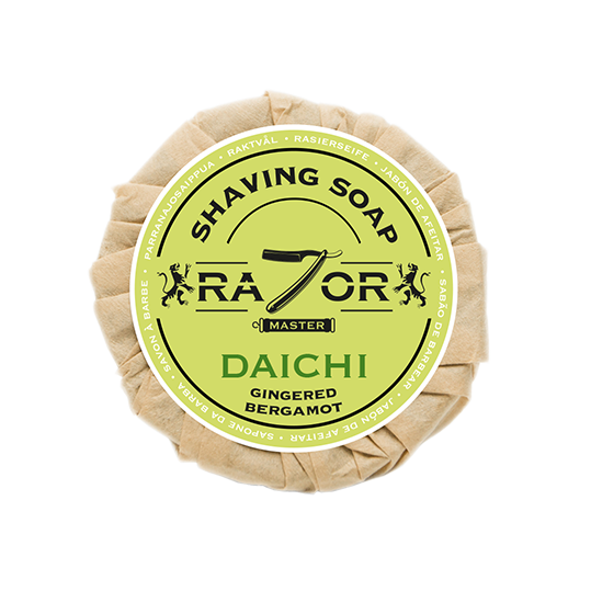 Razor Master Rasierseife 80g Duft: DAICHI (Ingwer-Bergamotte)