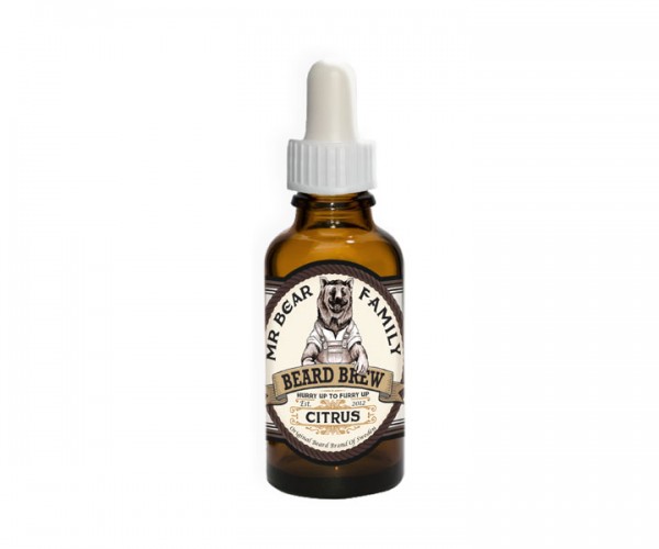 Mr Bear Family Beard Brew Bartöl 30 ml - Duft: Citrus