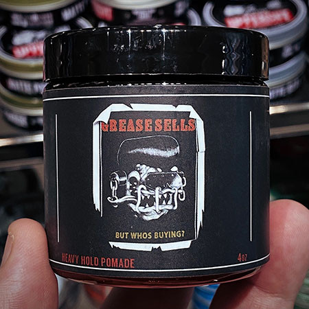Lockharts Heavy Hold oilbased Pomade 113g - Grease Sells, But Who&#039;s Buying?