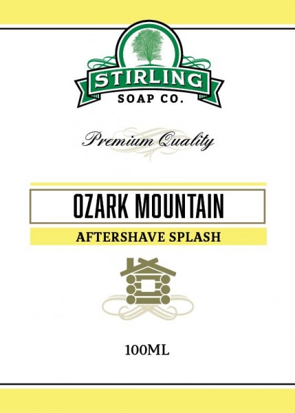 Stirling Soap Company - Aftershave Splash Ozark Mountain 100 ml