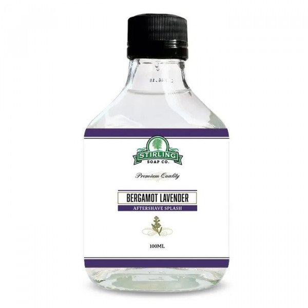Stirling Soap Company - Aftershave Splash Bergamot Lavender 100 ml