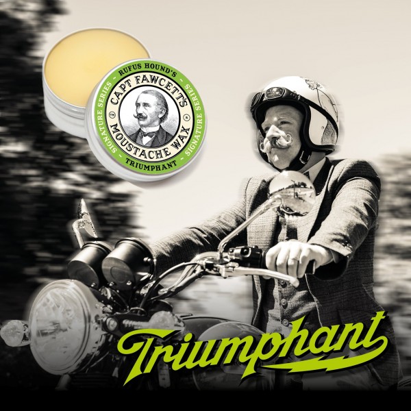 Captain Fawcett - Moustache Wax (Bartwichse) - Triumphant 15 ml